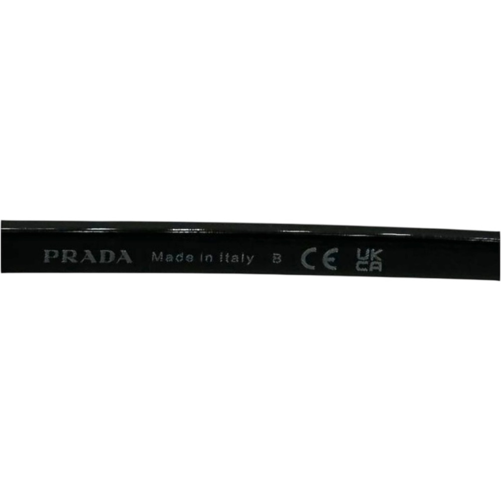 Prada Black Tinted Sunglasses Gold Hardware —100% UV Protection - Picture 10 of 10